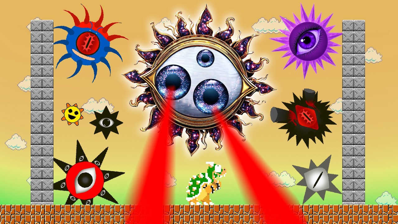 Mario's Hardest Challenge: Mario vs Mr.Sun But they SURVIVED ALL PHASES