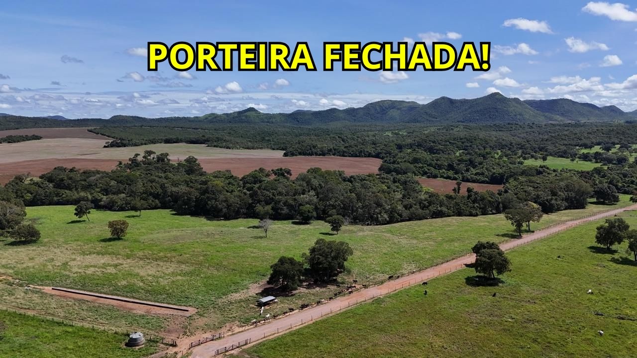FAZENDA PORTEIRA FECHADA À VENDA – NATIVIDADE / TOCANTINS