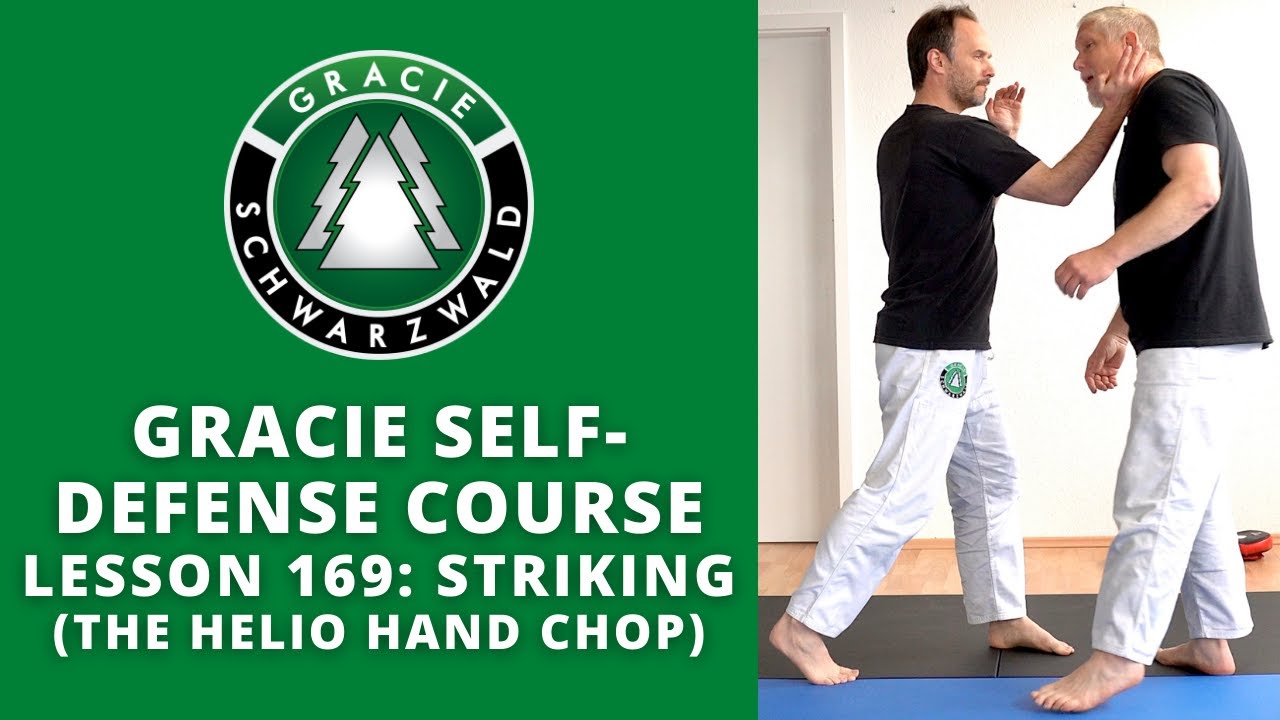 BJJ Self-Defense Course | Lesson 169: Striking (The Helio Hand Chop)