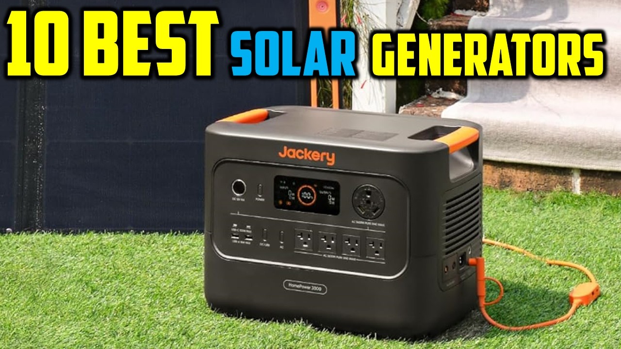 ✅The best solar generators in 2026: Top- 10 best solar generators (Reviews)