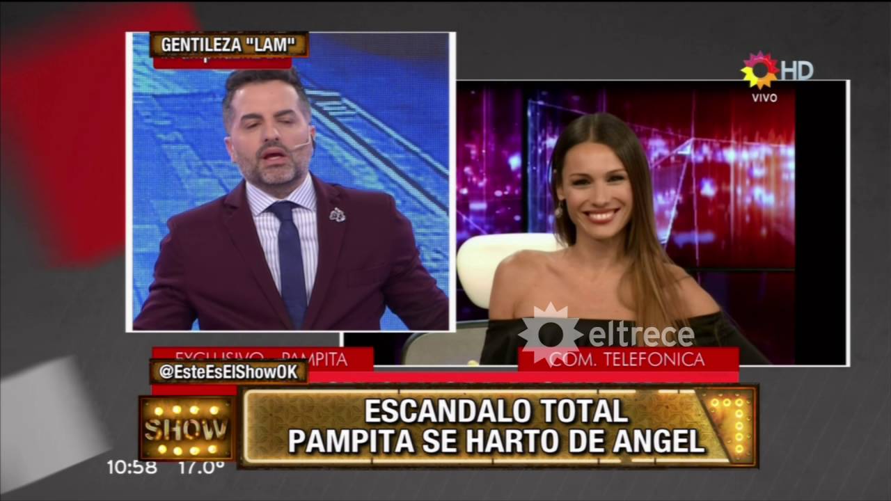 Pampita se cansó de Ángel de Brito y le dijo de todo