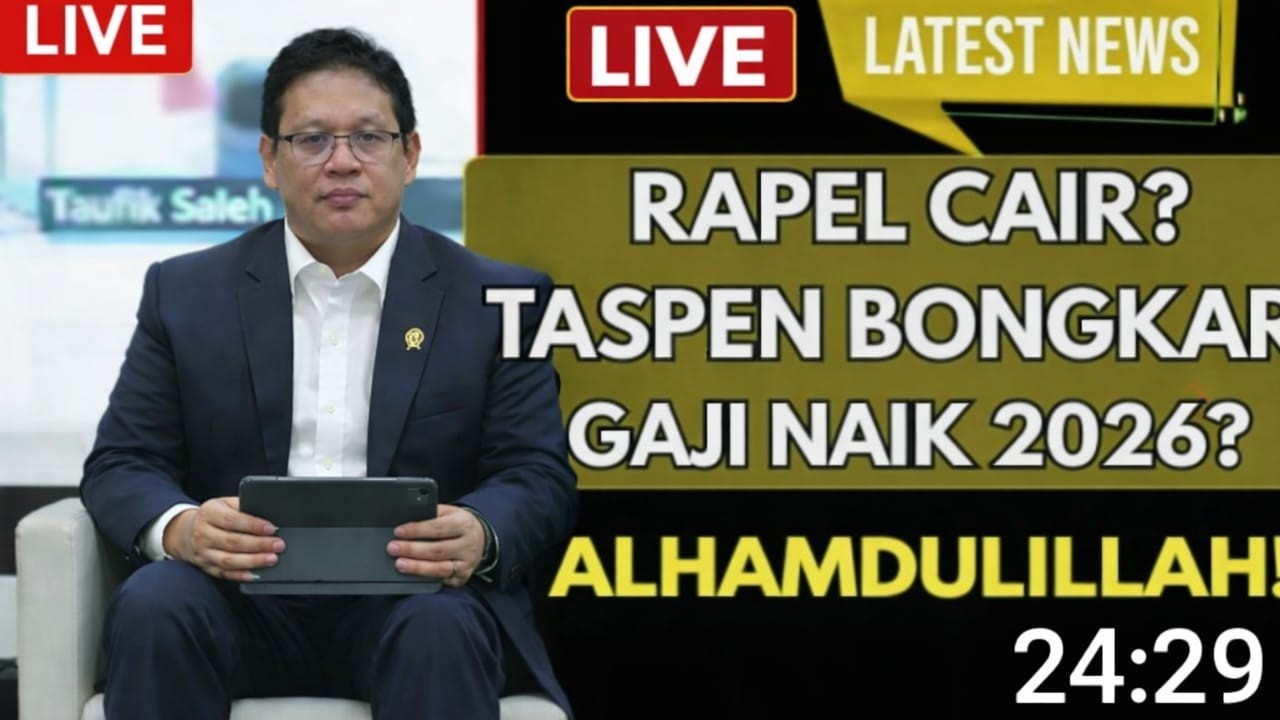 VIRAL! Kenaikan Gaji & Rapel Pensiunan 1 Maret 2026 Dibongkar PT Taspen!