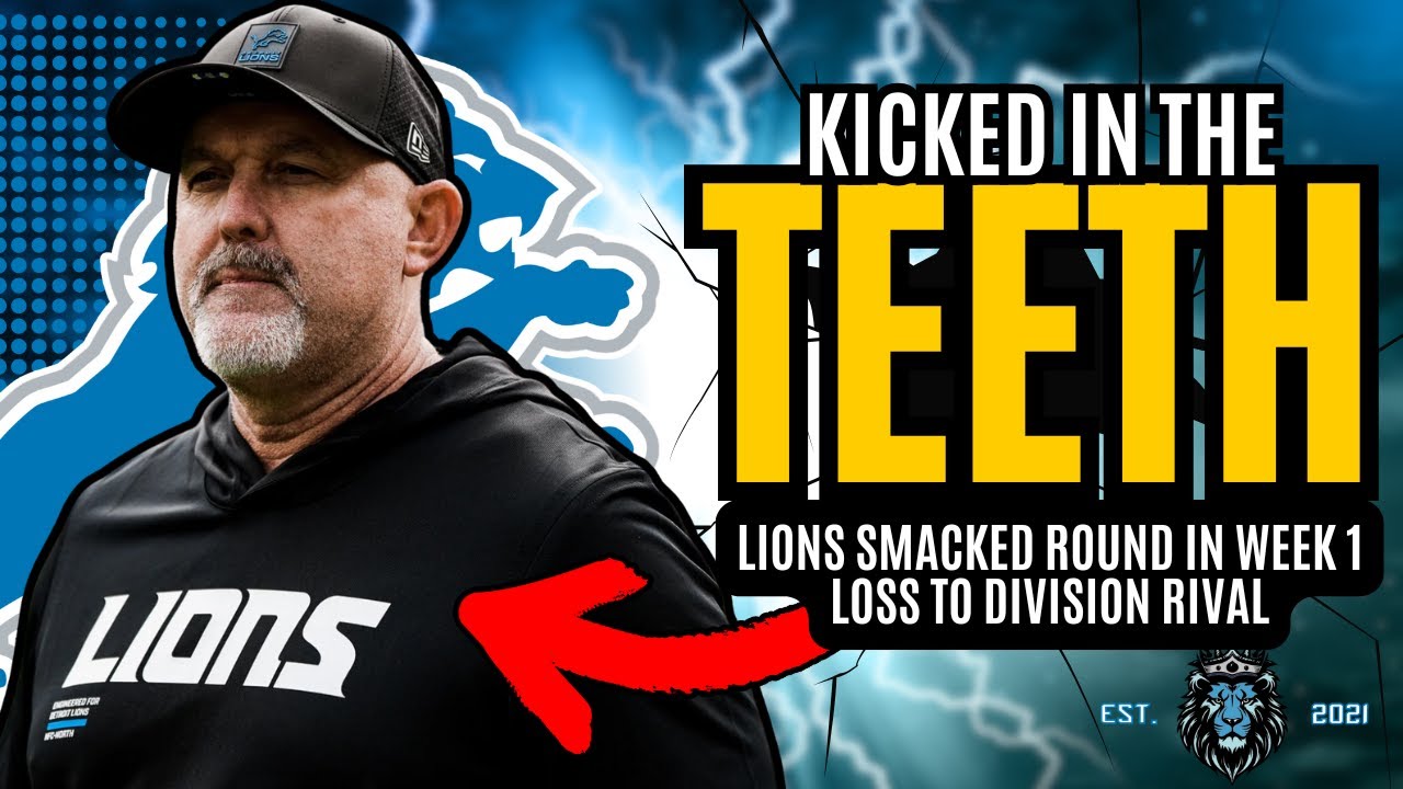 The Detroit Lions Get KICK IN THE TEETH With Week 1 Loss To Green Bay Packers!