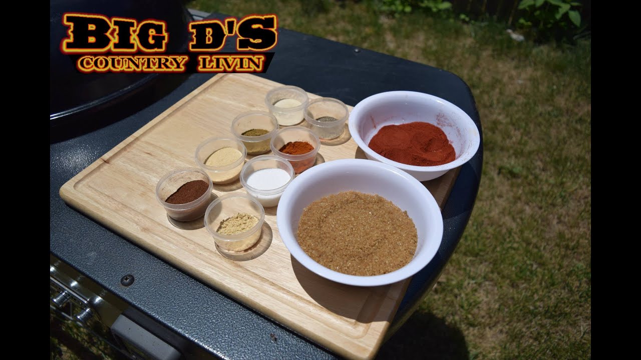 HOW TO MAKE BIG D's THE BEST BBQ RUB