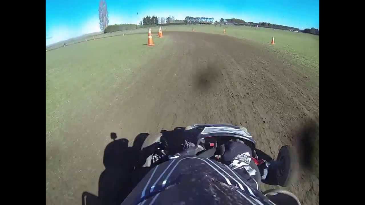 yz450f  grass kart