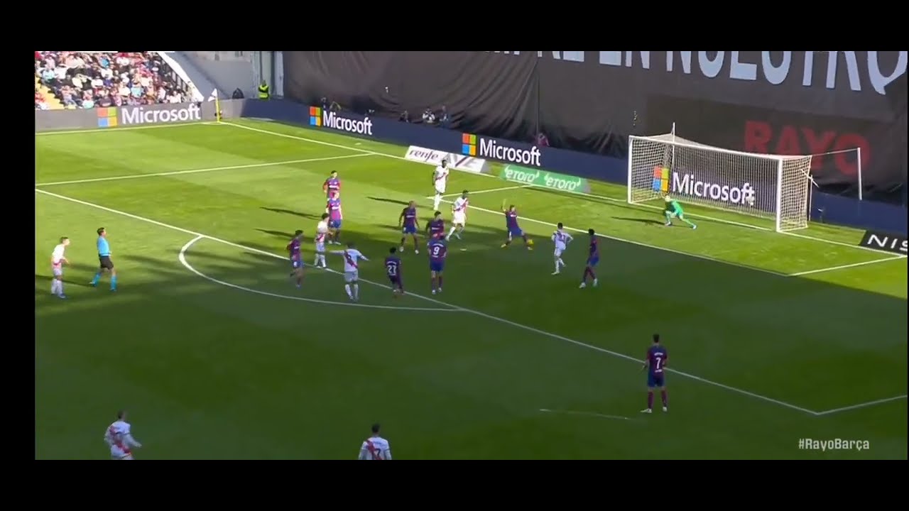 Golazo Unai L&oacute;pez Rayo VS Bar&ccedil;a
