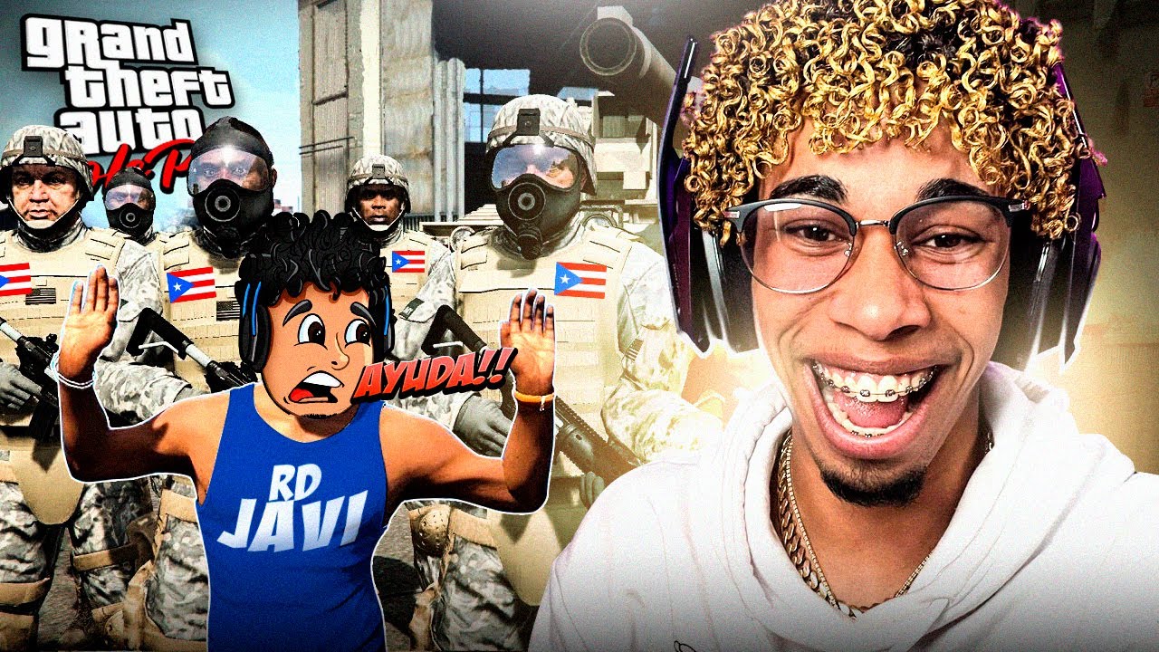 Viajo al SERVIDOR BORICUA mas LOCO de Gta V Roleplay..!😵Me metí en PROBLEMAS con la policía👮‍♂️