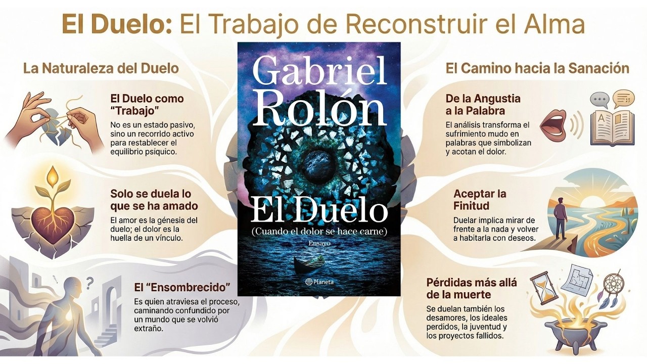 Libro El duelo, del psicoanalista Gabriel Rolón