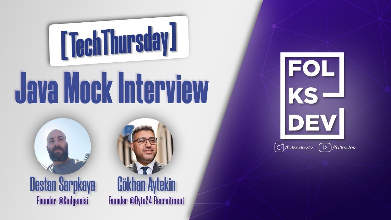 [TechThursday] Java Mock Interview #1