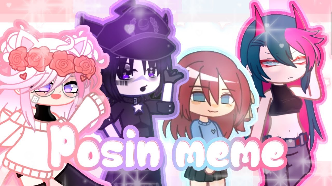 Posin meme || Ft. my friends || COLLAB || Animation meme || Via_Chan24