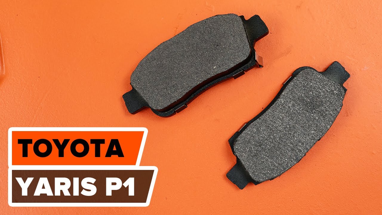 TOYOTA YARIS P1 első fékbetét csere [ÚTMUTATÓ AUTODOC]