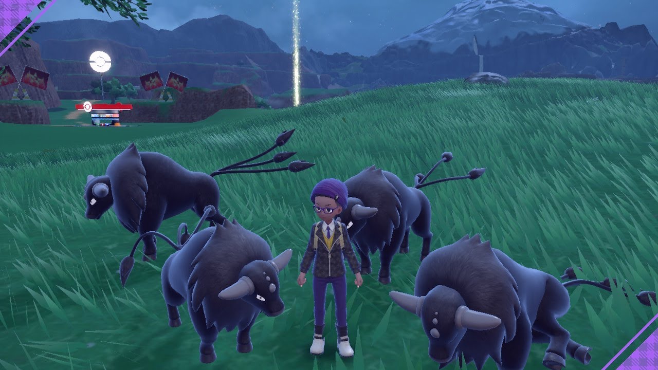 LIVE Shiny Paldean Tauros in Pokemon Scarlet and Violet!