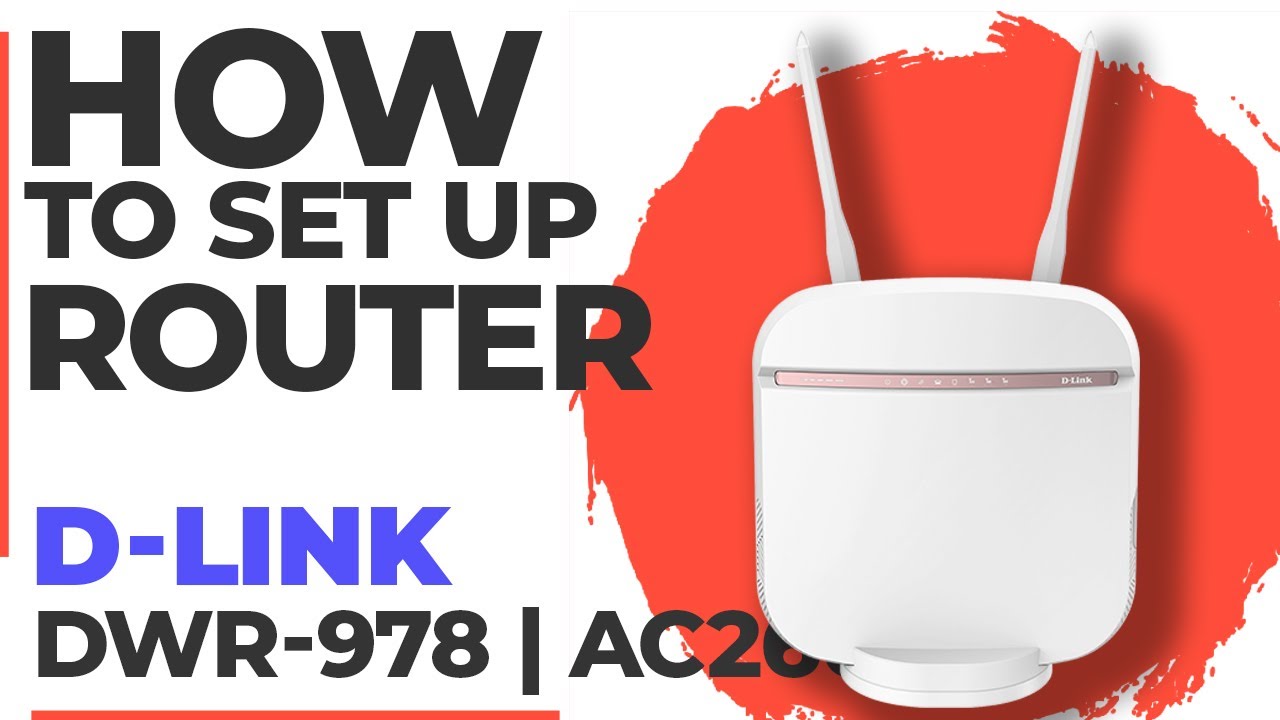 ✅ Как настроить D-Link DWR-978 | Как настроить WiFi-маршрутизатор D-Link AC2600 DWR-978