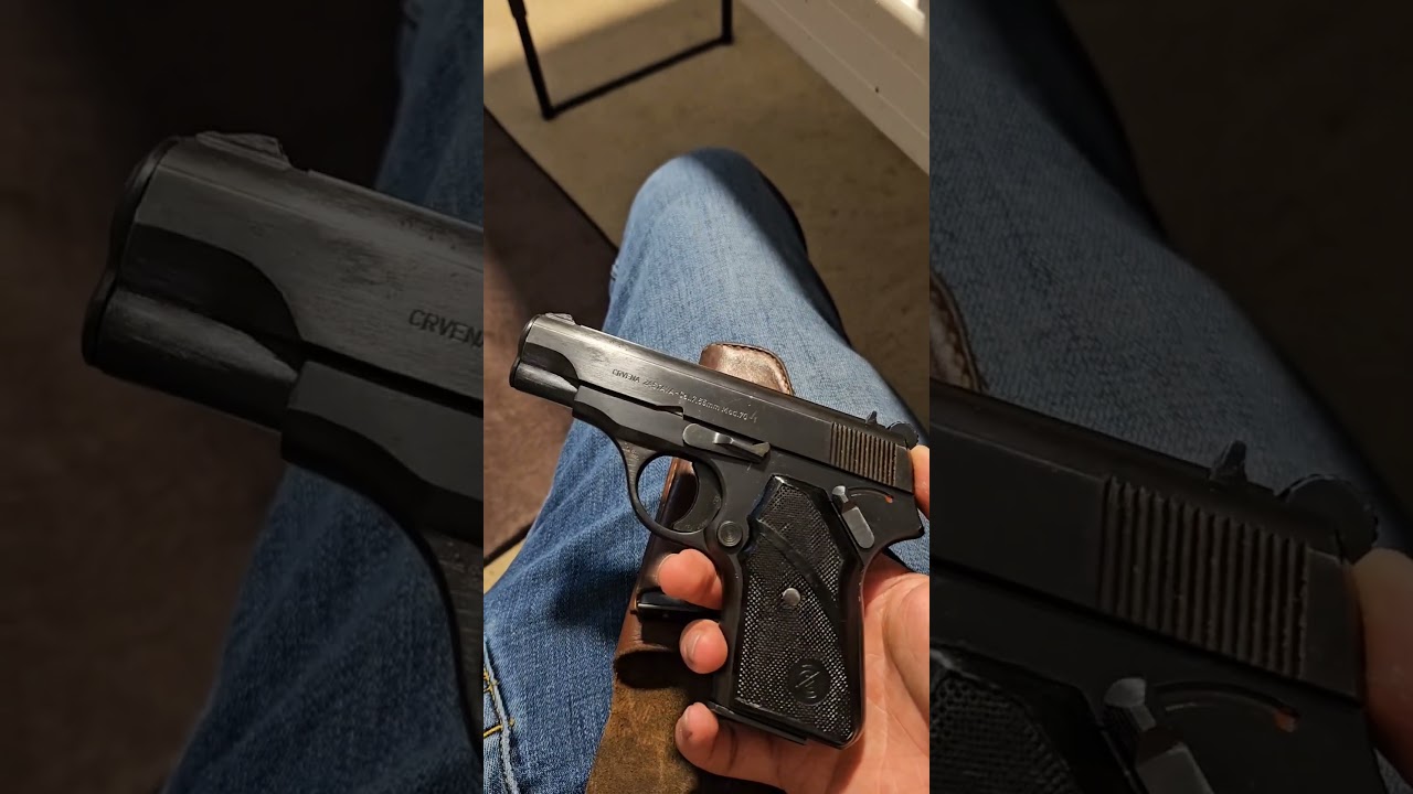 Serbian M70 pistol in 7.65 Browning #Serbia #Serbian #zastava #32acp #32 #leather
