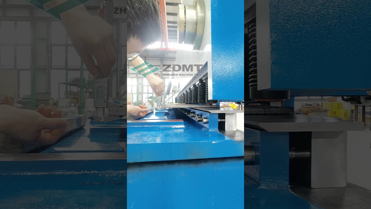 CNC guillotine shear machine 16x3200 #shearingmachine #shear #guillotine #cuttingmachine #machine