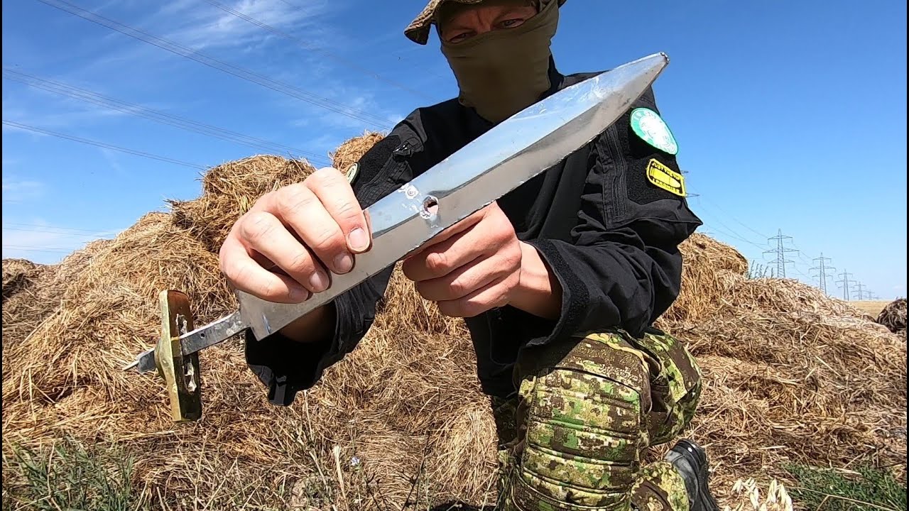 Cold Steel 1849 Rifleman's Knife - DESTRUCTION TEST - UNTIL IT BREAKS - 1085 Carbon  - @csknives