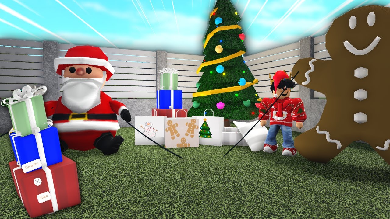building MY BLOXBURG CHRISTMAS UPDATE ITEM IDEAS...