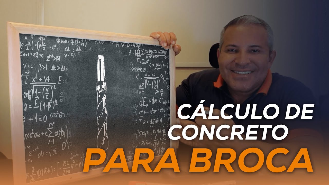 Como calcular a quantidade de concreto para broca?