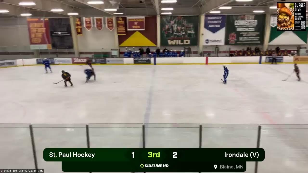 St. Paul Hockey @ Irondale (V) (2026.02.12)