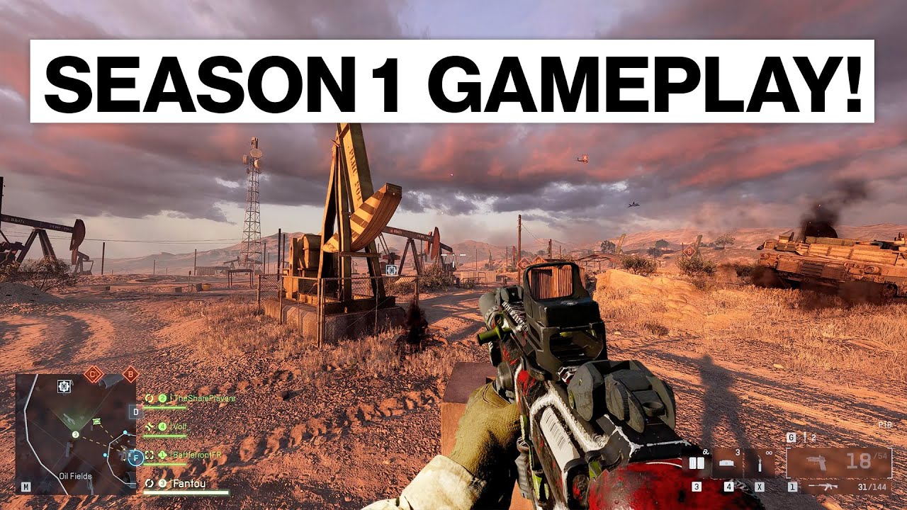 Das ist Battlefield Season 1! Neue Maps, neue Waffen neuer Spaß!