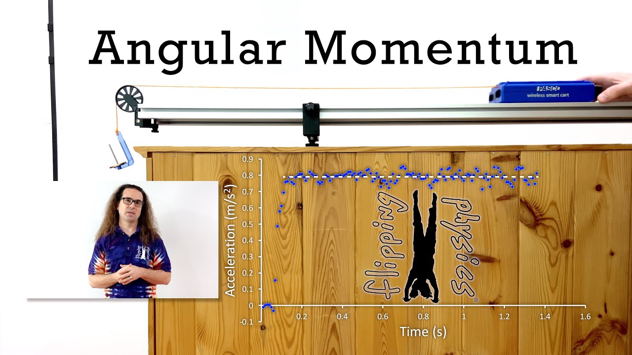 Angular Momentum and a Pulley Mass System