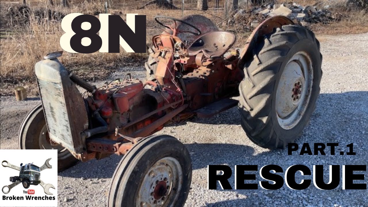 FORD 8N RESCUE.....EP#1. Replacing the clutch.