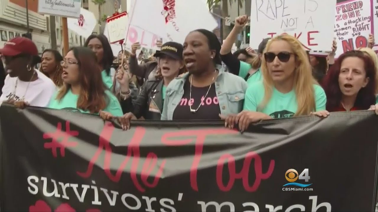 Hundreds In Hollywood March Against Sexual Harassment