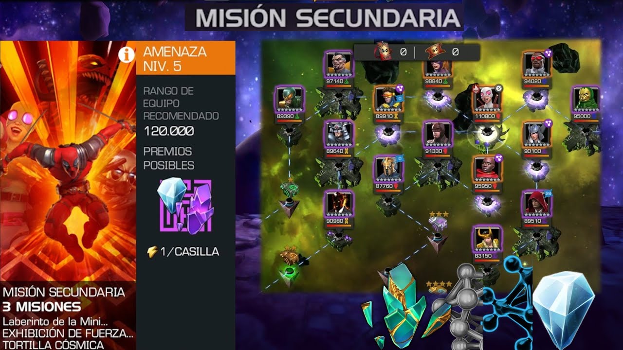 COMO OBTENER TODOS LOS PREMIOS DE MISION SECUNDARIA MINILABERINTO DE LA MINIGIRA DE DEADPOOL -MARVEL