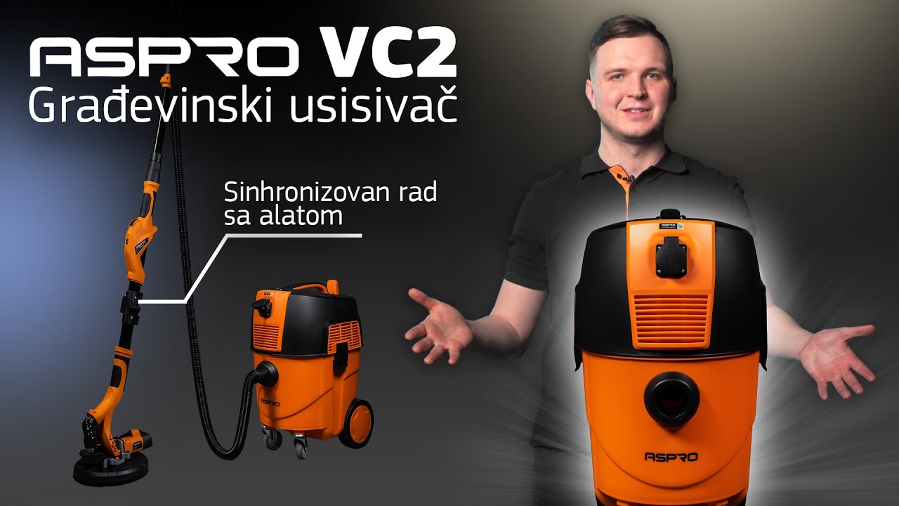 IDEALNI GRADILIŠNI USISIVAČ POSTOJI! Sve što treba da znate o ASPRO-VC2