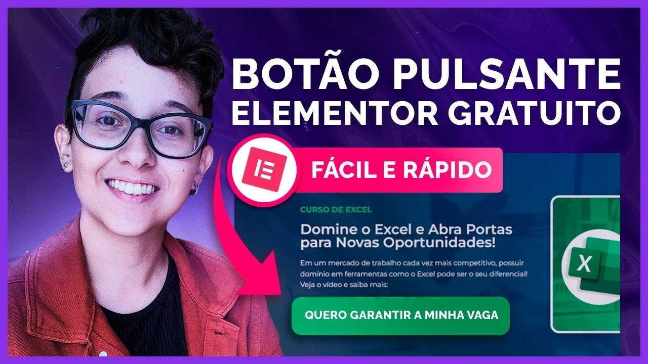 Como fazer efeito Botão Pulsando no Elementor ( Animação no Botão )