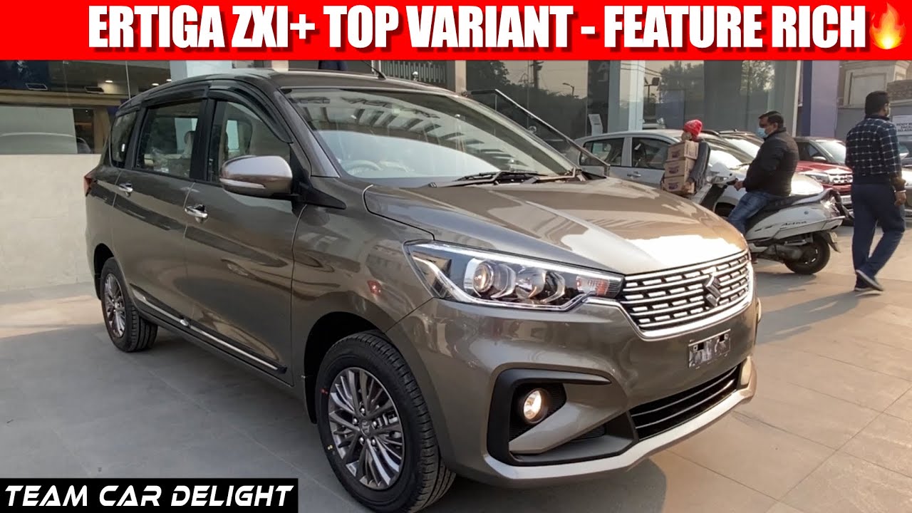 Ertiga ZXI Plus 2021 - Walkaround with On Road Price, Accessories | Ertiga 2021 Top Model Review