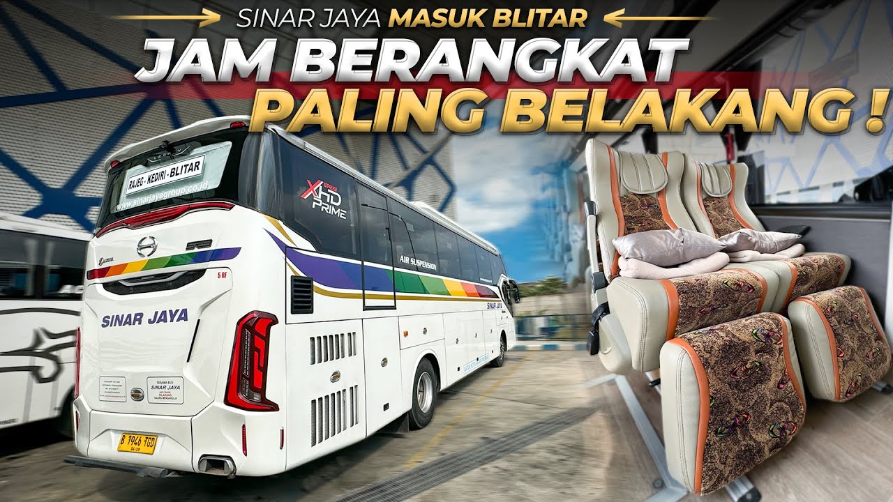 Tarif Semurah Ini, Pantesan Fullseat ‼️ Trip Blitar Bekasi by Sinar Jaya