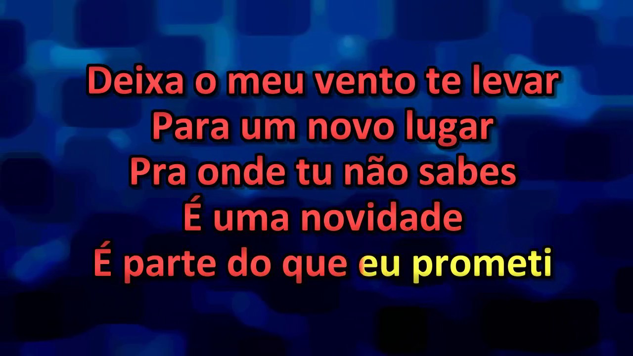 Novidade Sarah Faria karaok&ecirc;