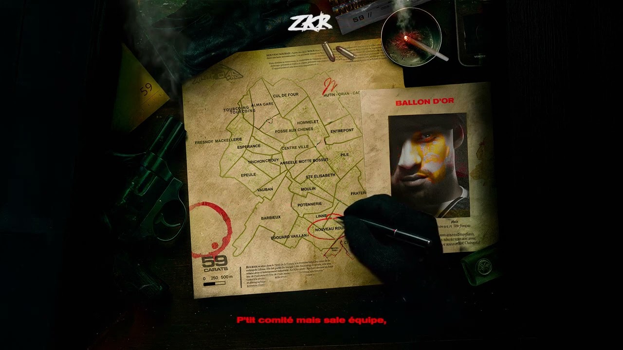 Zkr - Ballon d'or (Lyrics Video)