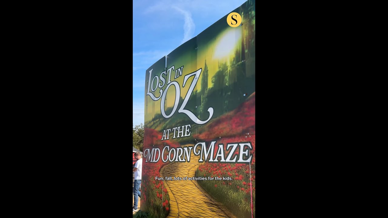 The Maryland Corn Maze in Gambrills brings fall fun with their 