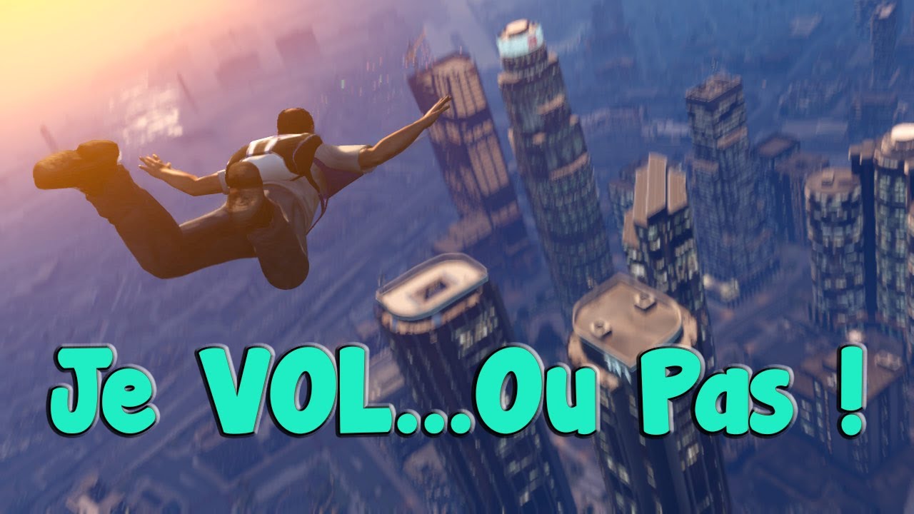 GTA V | Je suis Superman je VOL... Meurs !
