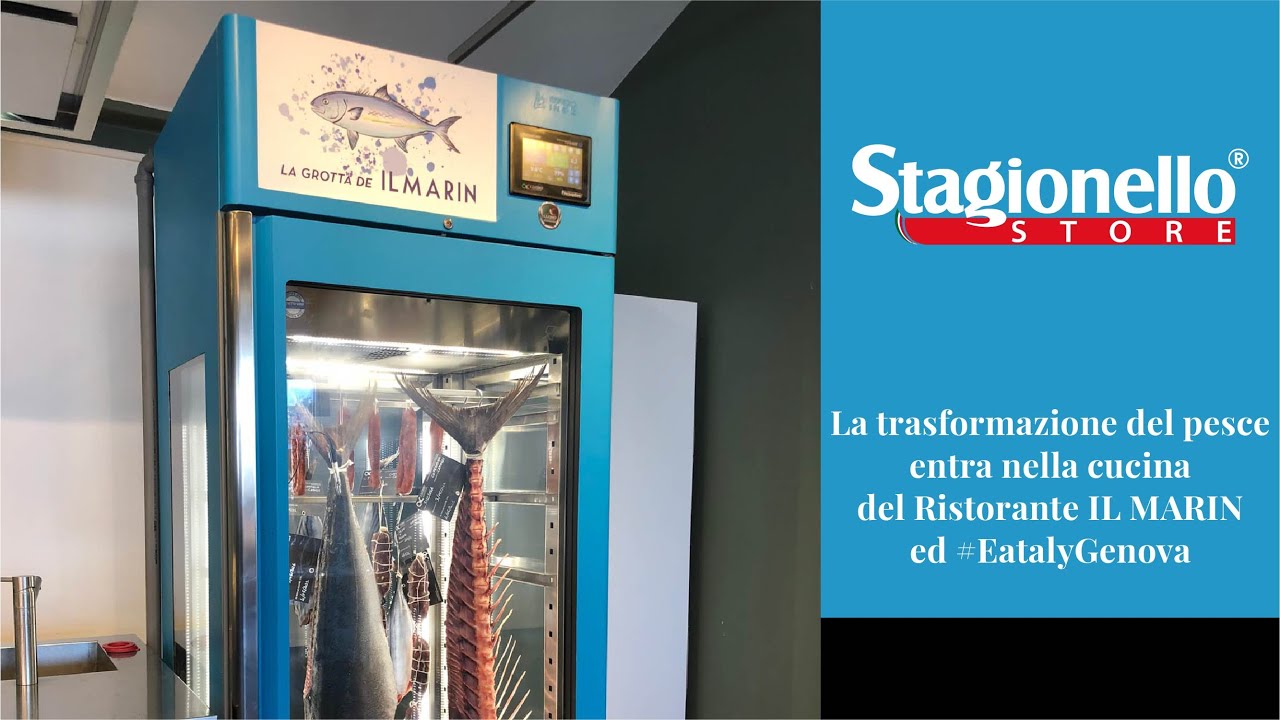 🇮🇹 La trasformazione del pesce entra nella cucina del Ristorante IL MARIN ed #EatalyGenova.