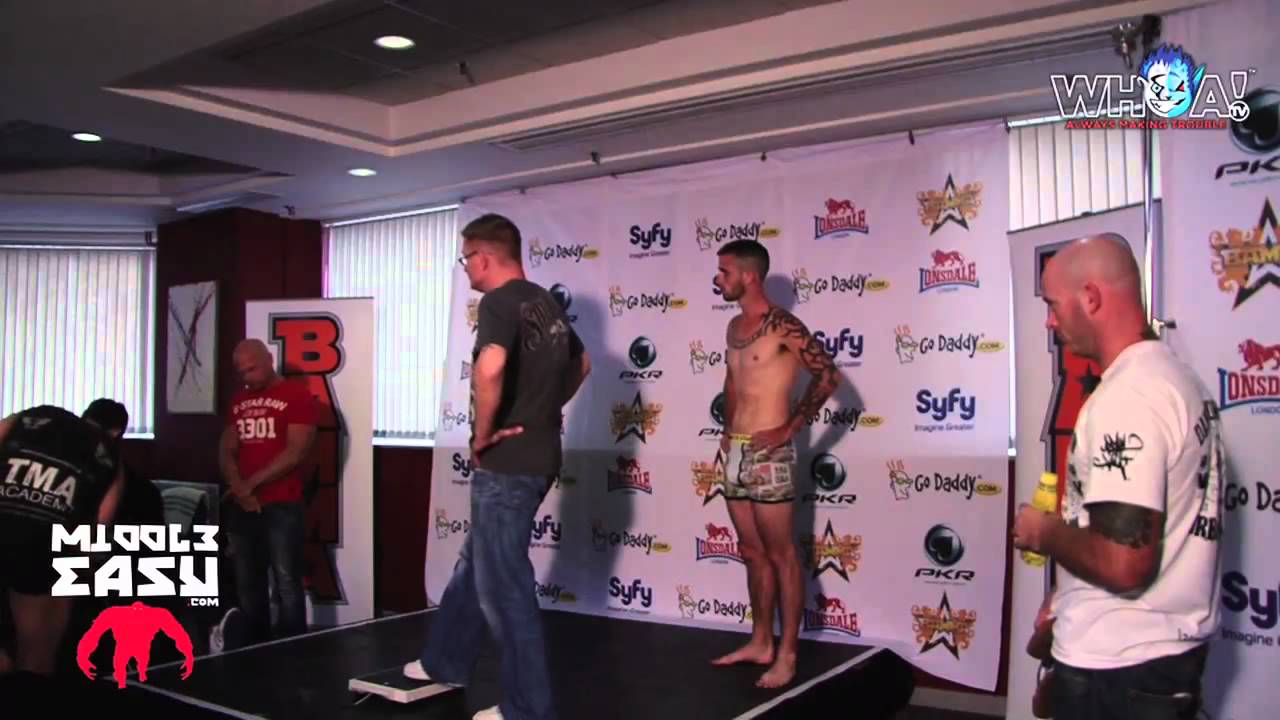 BAMMA 7: Weigh In