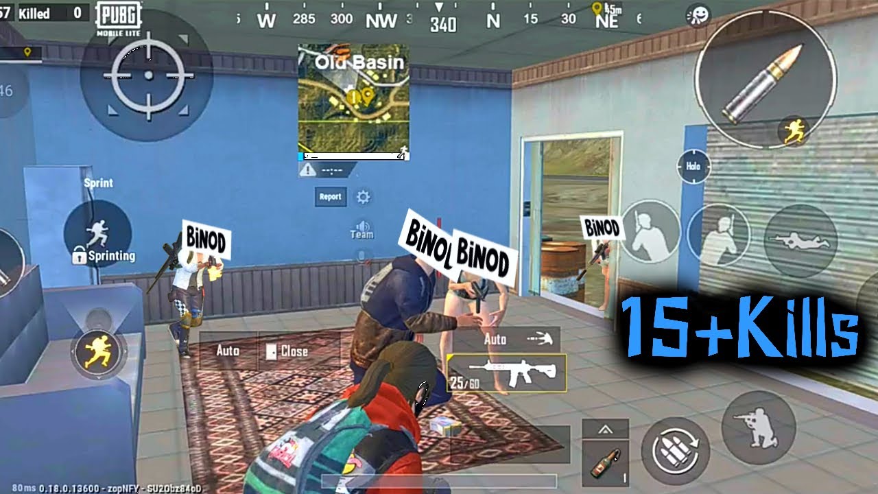 Talking with Binod in Pubg Mobile Lite | Solo Squad | Binod Gameplay