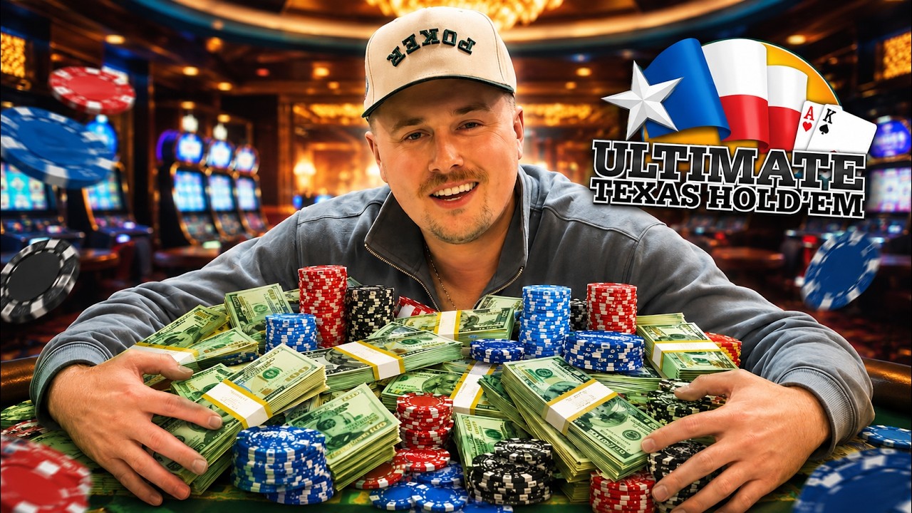Wolfgang пробует ULTIMATE TEXAS HOLD 'EM! (Бай-ин $5,000)
