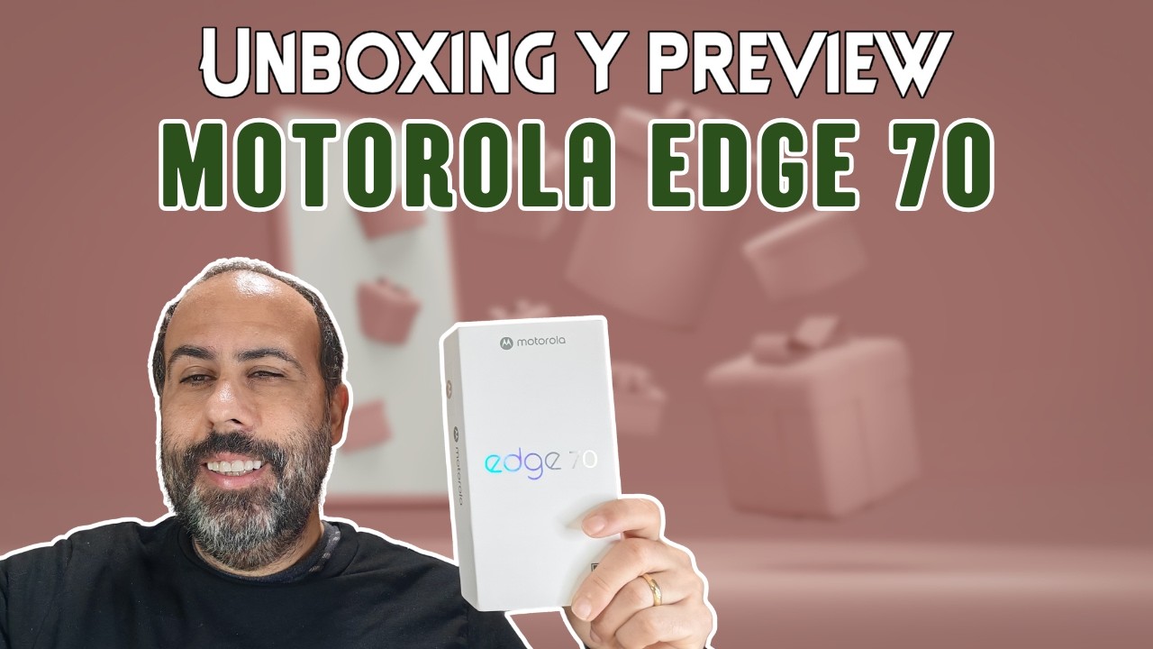 📦 Motorola Edge 70: unboxing COMPLETO + primeras impresiones