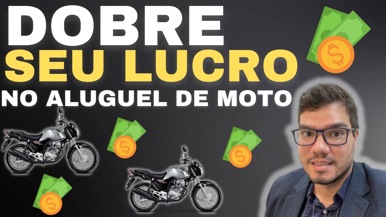COMO DOBRAR SEUS LUCROS NO ALUGUEL DE MOTOS? Minha Estrat&eacute;gia Revelada!
