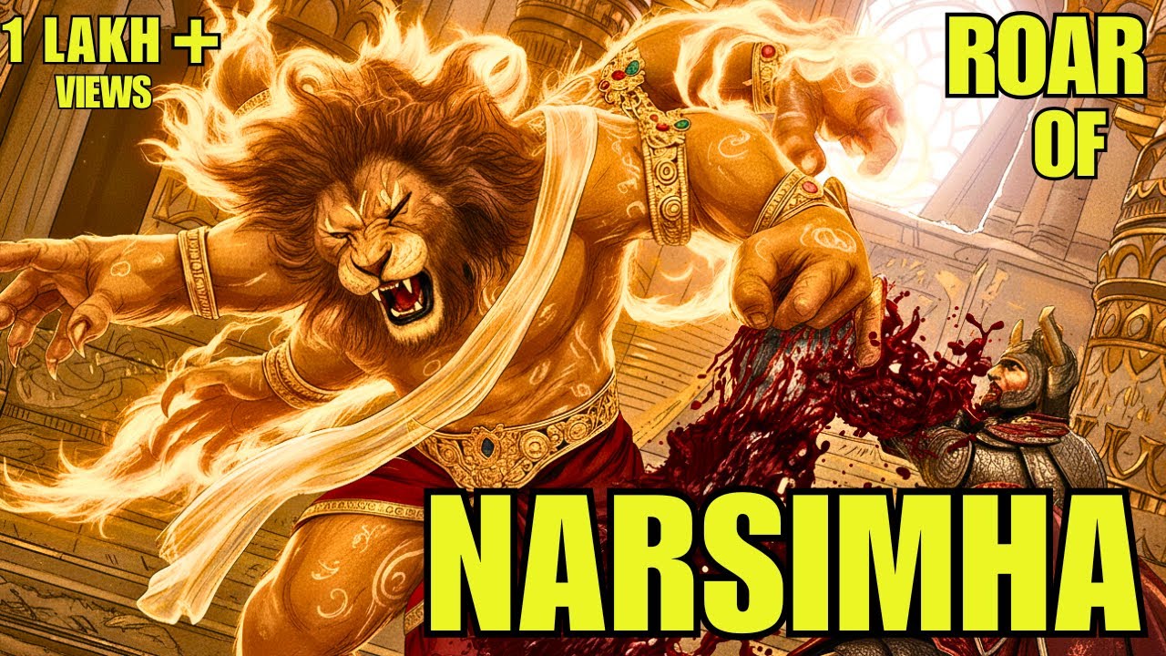 Roar of Narsimha | Devotional RAP SONG | Mahavatar Narsimha &ndash; Epic Video Song | Goosebumps Confirm