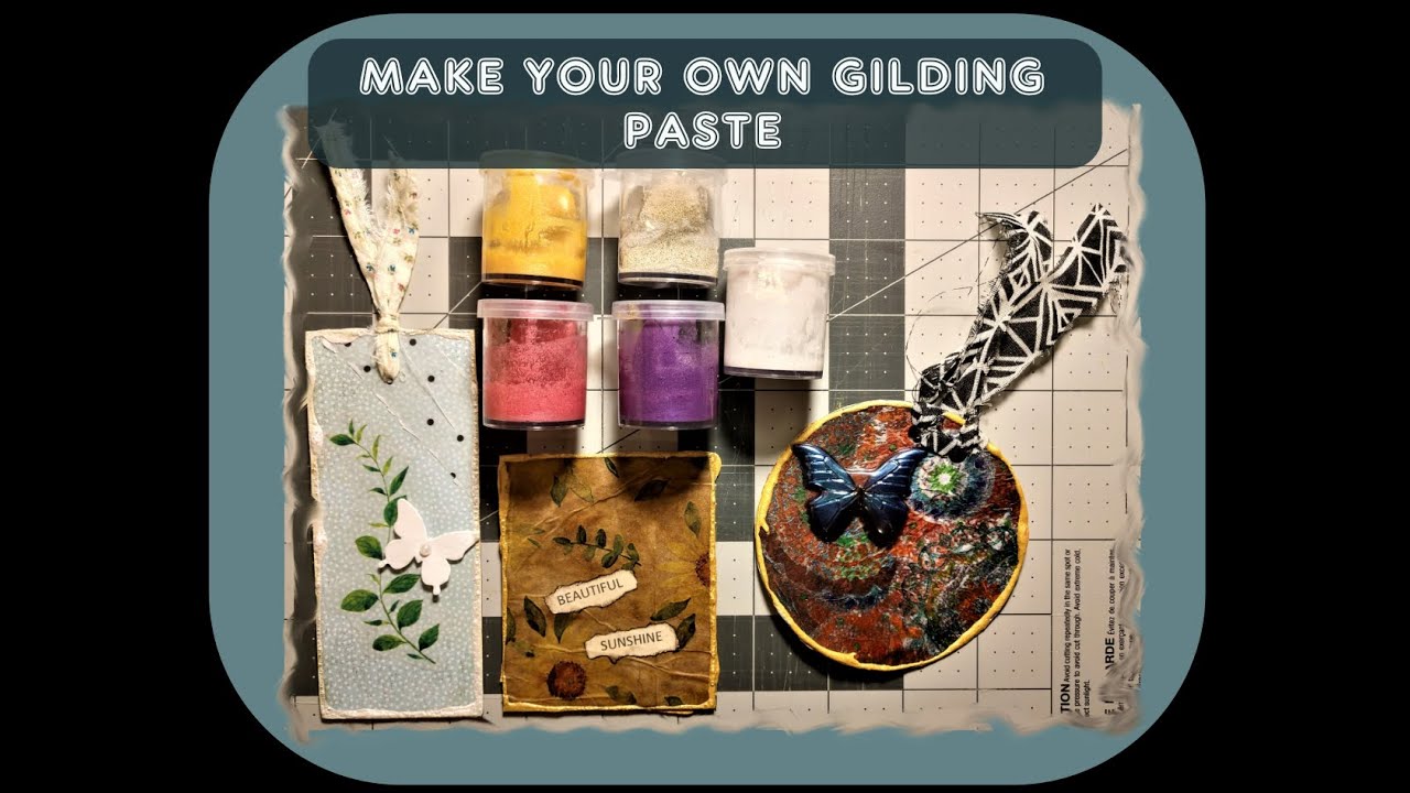 How to Make Gilding Paste