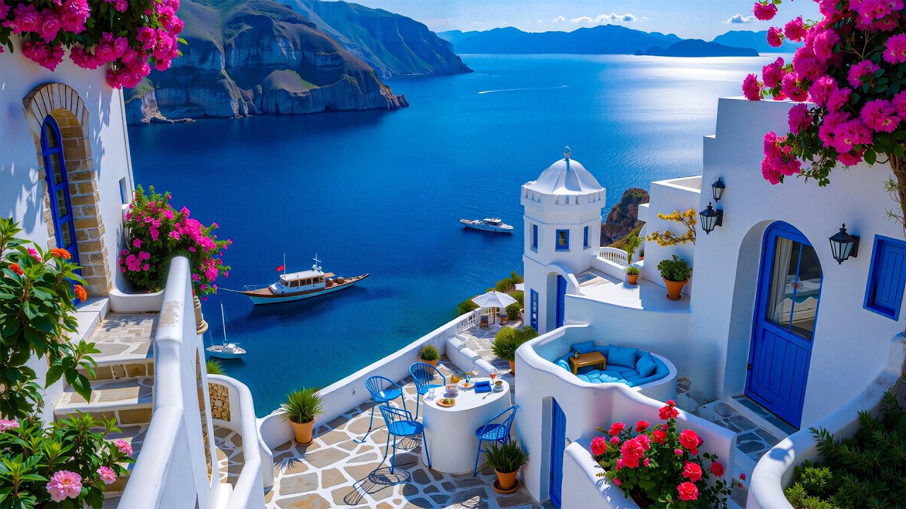 Soothing Jazz & The Peaceful Morning Seascape – Gentle Jazz And Waves Sound Help To Focus The Mind