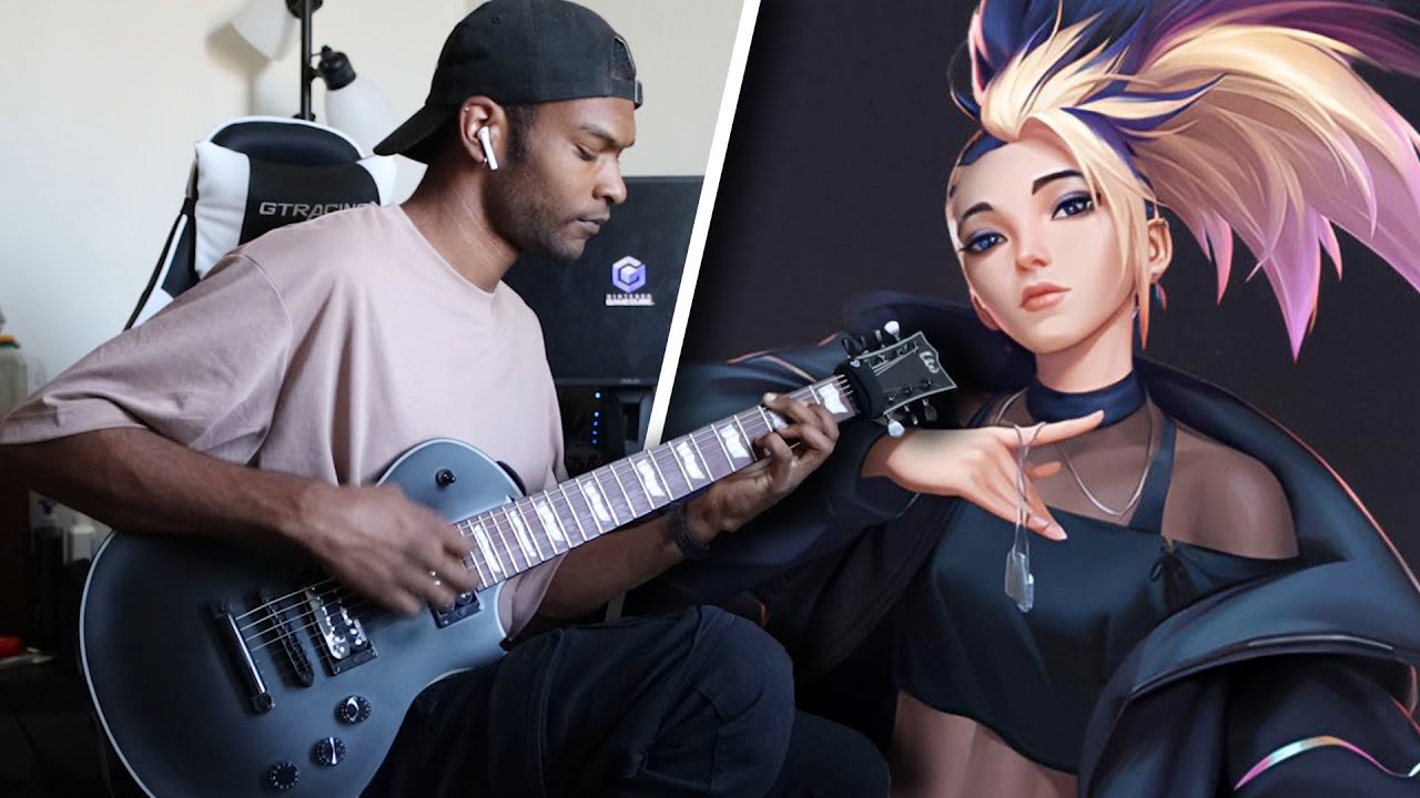 KDA - The Baddest (Guitar Remix/Cover)
