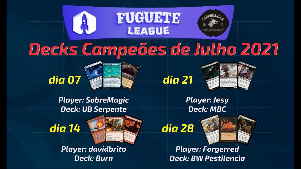 [PAUPER] Dekcs Campe&otilde;es de Julho de 2021
