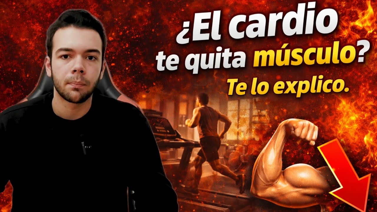 ¿El CARDIO te quita el músculo? Te lo explico | Fitness