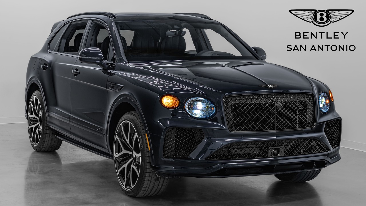 2026 Bentley Bentayga Speed Sound, Interior, and Exterior - Black Sapphire