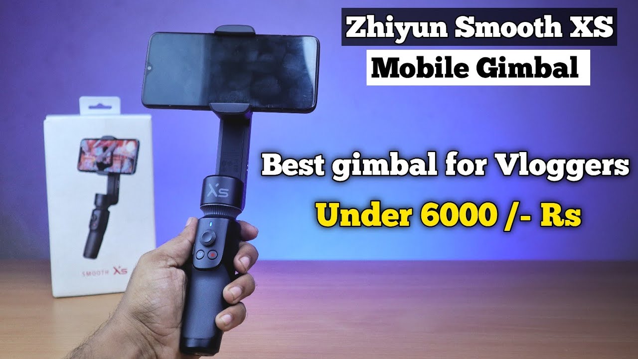 ZHIYUN Smooth XS unboxing and review in Hindi 2022
